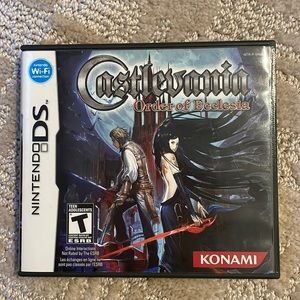 Castlevania Order of Ecclesia Nintendo DS